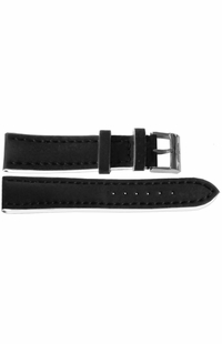 Breitling 24mm Black Leather Strap 231X