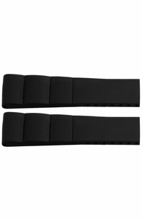 Breitling 24mm Black Rubber Strap 212S