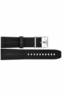 Breitling 24mm Black Rubber Strap 268S