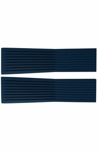 Breitling 24mm Blue Rubber Strap 258S