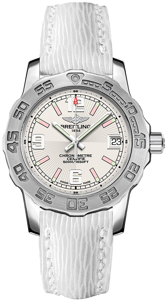 A7738711/G765-235X Breitling Aeromarine Colt 33MM Womens White