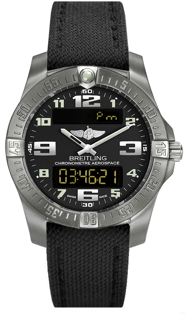 BREITLING エアロスペース Breitling Aerospace Evo E7936310/BC27-101W Mens Quartz Analog