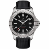 Breitling Avenger Automatic 42 Black Dial & Strap Men's Watch A17328101B1X1
