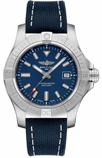 Breitling Avenger Automatic 43 Blue Dial Steel Men's Watch A17318101C1X2