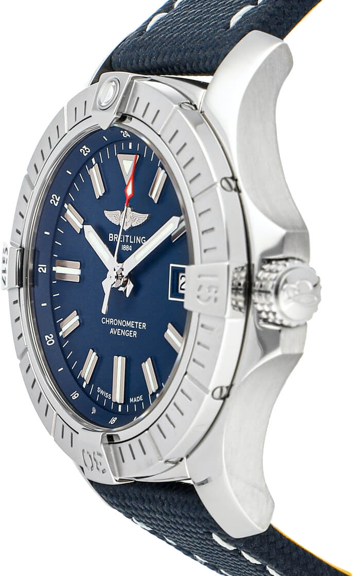 A17318101C1X2 Breitling Avenger Automatic 43 Blue Dial Steel Men's