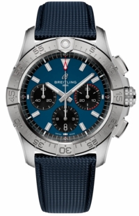 Breitling Avenger B01 Chronograph 42 Blue Dial Men's Watch AB0146101C1X1