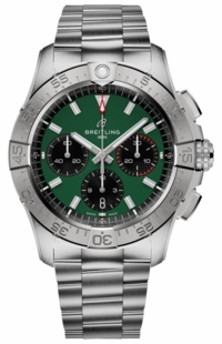 Breitling Avenger B01 Chronograph 42 Green Dial Men's Watch AB0146101L1A1