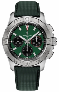 Breitling Avenger B01 Chronograph 42 Green Dial Men's Watch AB0146101L1X1