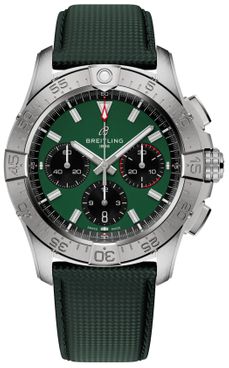 Breitling Avenger B01 Chronograph 42 Green Dial Men's Watch AB0146101L1X1