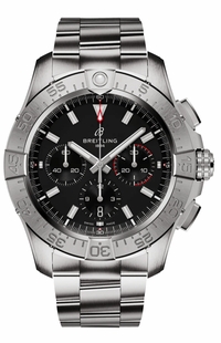 Breitling Avenger B01 Chronograph 44 Black Dial Men's Watch AB0147101B1A1