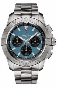 Breitling Avenger B01 Chronograph 44 Blue Dial Men's Watch AB0147101C1A1