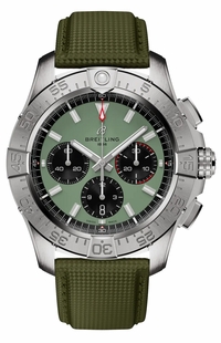 Breitling Avenger B01 Chronograph 44 Green Dial Men's Watch AB0147101L1X1
