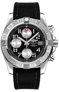 Breitling Avenger II Black Dial 43mm Steel Men's Watch A1338111/BC33-103W