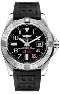 Breitling Avenger II GMT Black Dial Men's Watch A3239011/BC34-153S