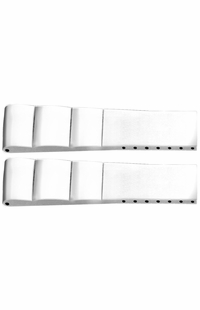 Breitling Bentley 22mm White Rubber Strap 215S