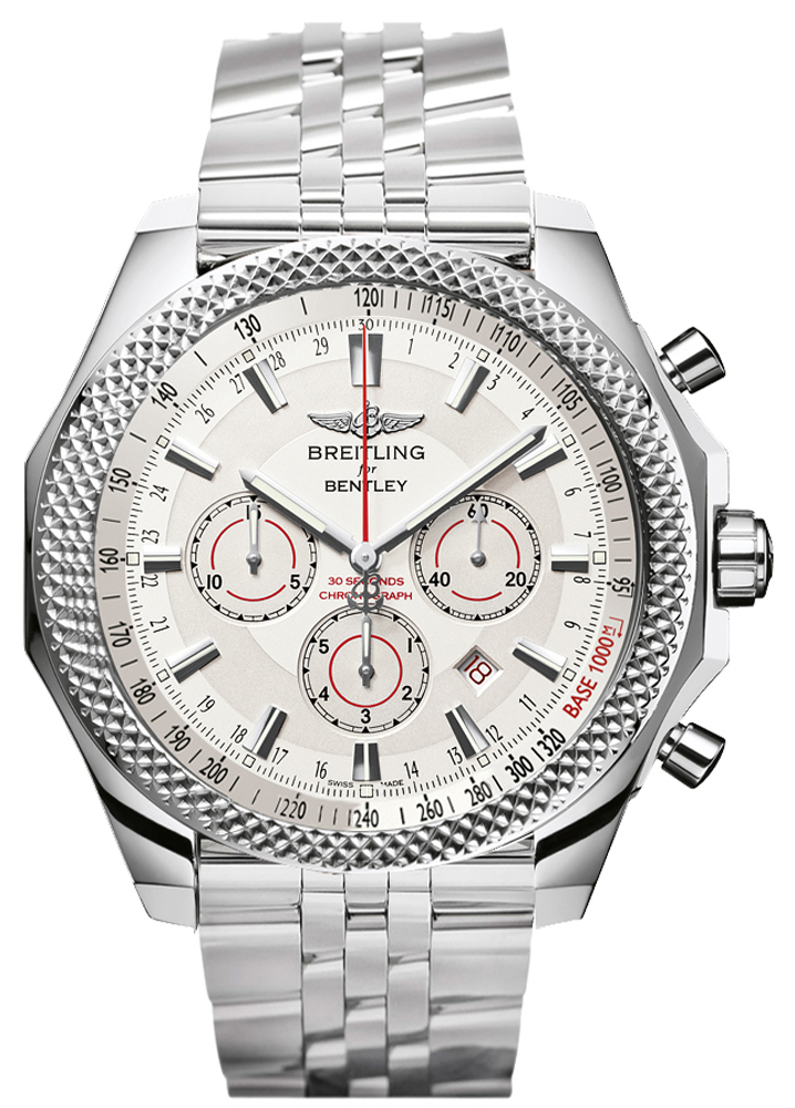 NEW Breitling Bentley Barnato Racing A2536821/G734 Silver Dial