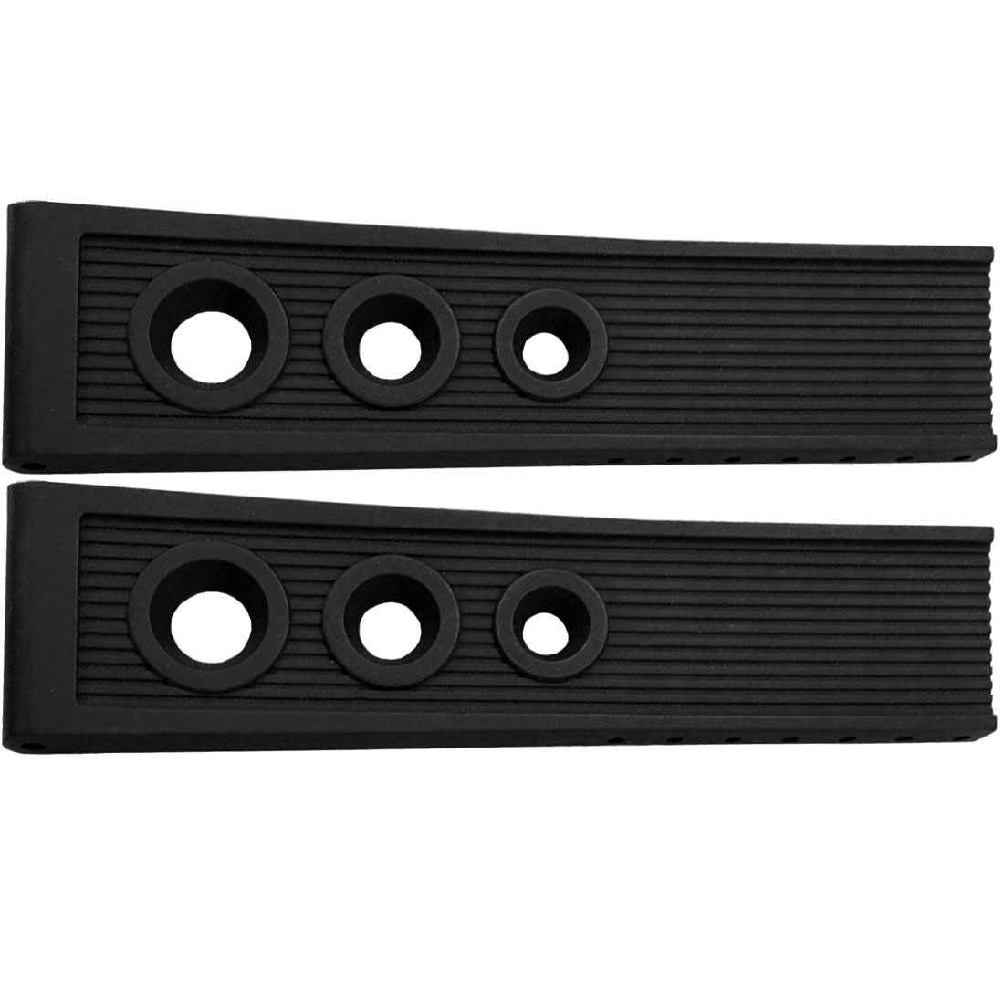 20/18 Breitling Black Ocean Racer Rubber Strap with Deployment Buckle