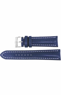 Breitling Blue Leather Strap 18mm BLULT 194X