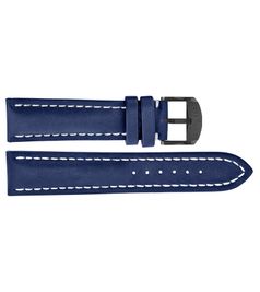 Breitling 20mm Blue Leather Strap 113X