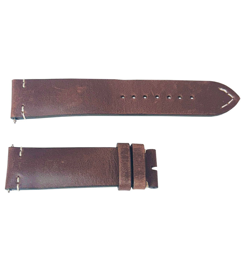 515X Breitling Brown Drakkar Calfskin Leather OEM Watch Strap for Sale