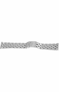 Breitling Brushed Stainless Steel Pilot OEM Watch 24mm Bracelet 384A