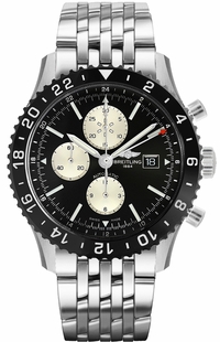 Breitling Chronoliner Black Dial Men's Watch Y2431012/BE10-453A