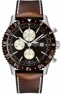 Breitling Chronoliner Bronze Dial Men's Watch Y2431033/Q621-295S