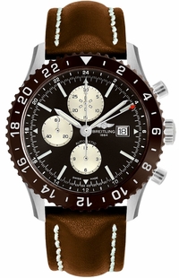 Breitling Chronoliner Bronze Dial Men's Watch Y2431033/Q621-444X