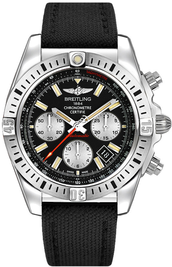 AB01154G/BD13-101W Breitling Chronomat 44 Airborne - Black 