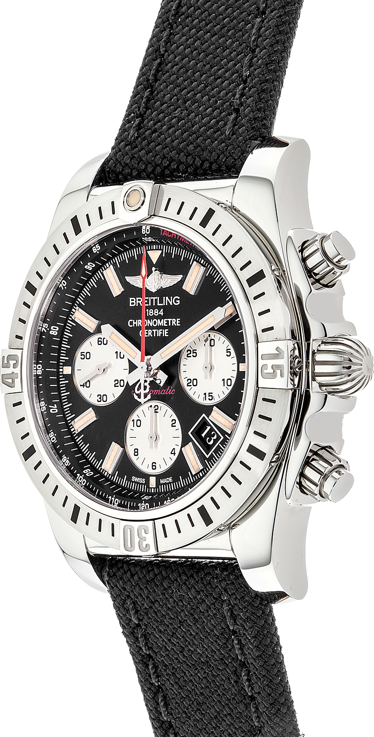 AB01154G/BD13-101W Breitling Chronomat 44 Airborne - Black 