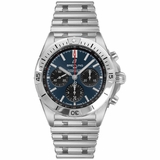 Breitling Chronomat B01 42 Blue Dial Men's Sport Watch AB0134101C1A1