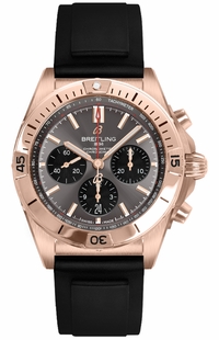Breitling Chronomat B01 42 Rose Gold Men's Watch RB0134101B1S1