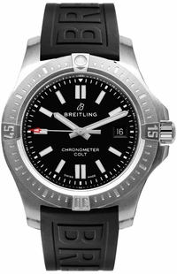 Breitling Chronomat Colt Black Dial Men's Watch A17388101B1S1
