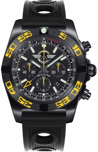 Breitling Chronomat GMT Onyx Black Men's Watch MB04108P/BD76-201S