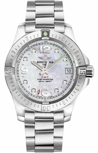 Breitling Colt 36 Mother of Pearl Diamond Dial A74389111A1A1