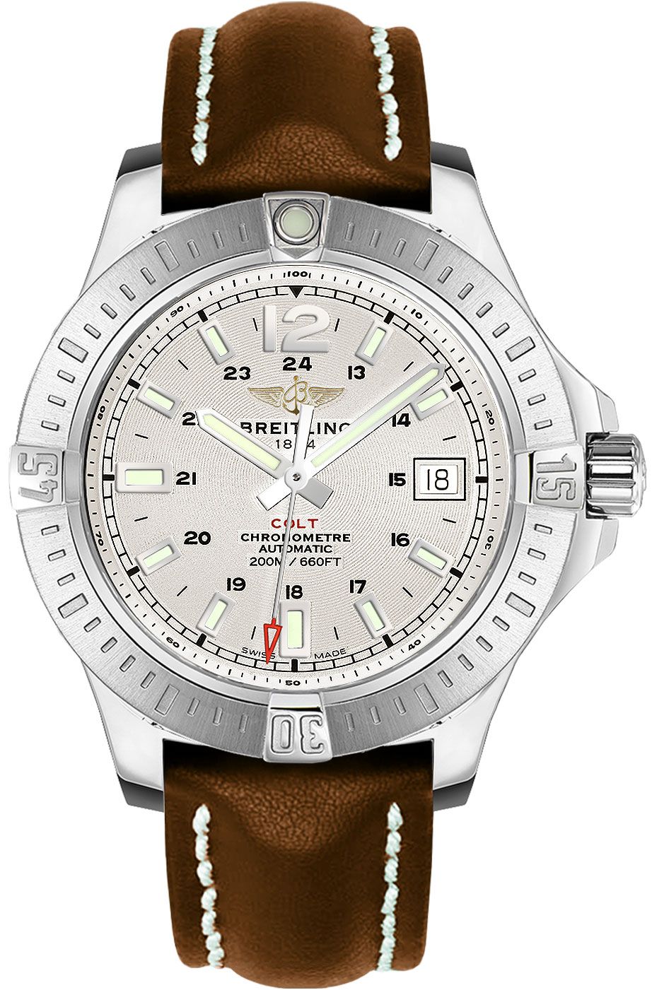 Breitling レザーベルト 432X ブラウン　18-20mm Breitling レザーベルト 432X ブラウン 18-20mm 432X