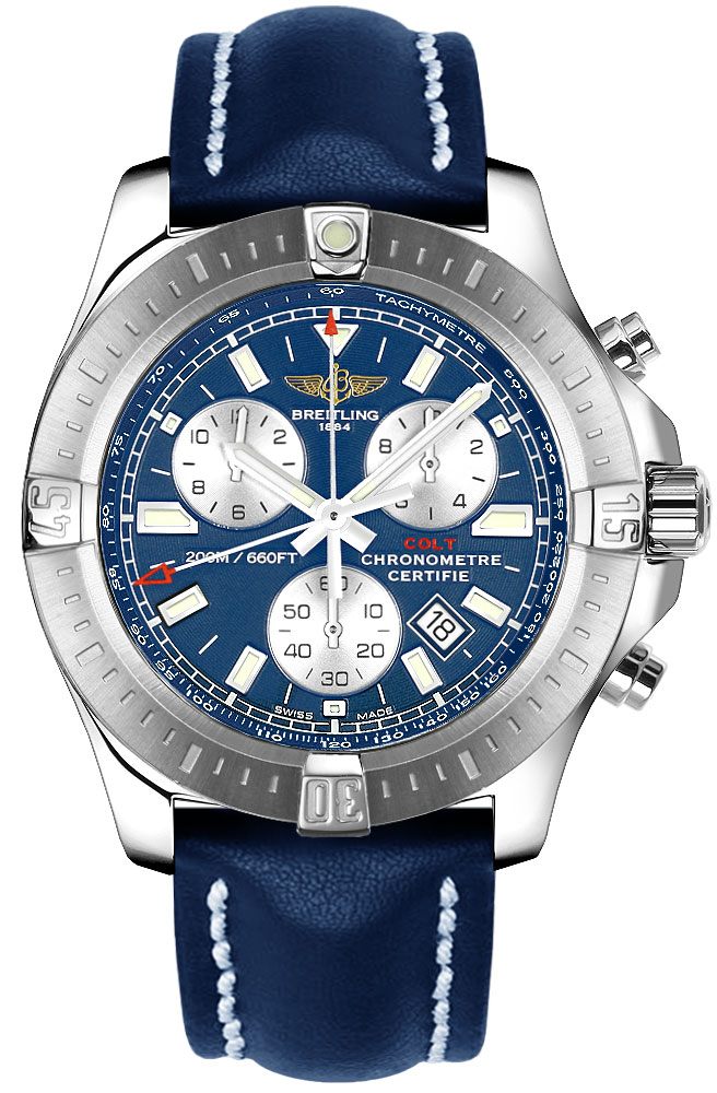 A7338811/C905-105X Breitling Colt Chronograph Mens Blue Automatic