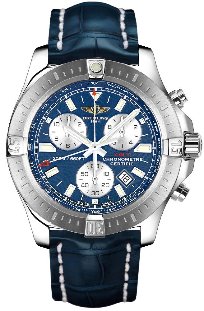 A7338811/C905-731P BRAND NEW Breitling Colt Chonograph Mens Blue
