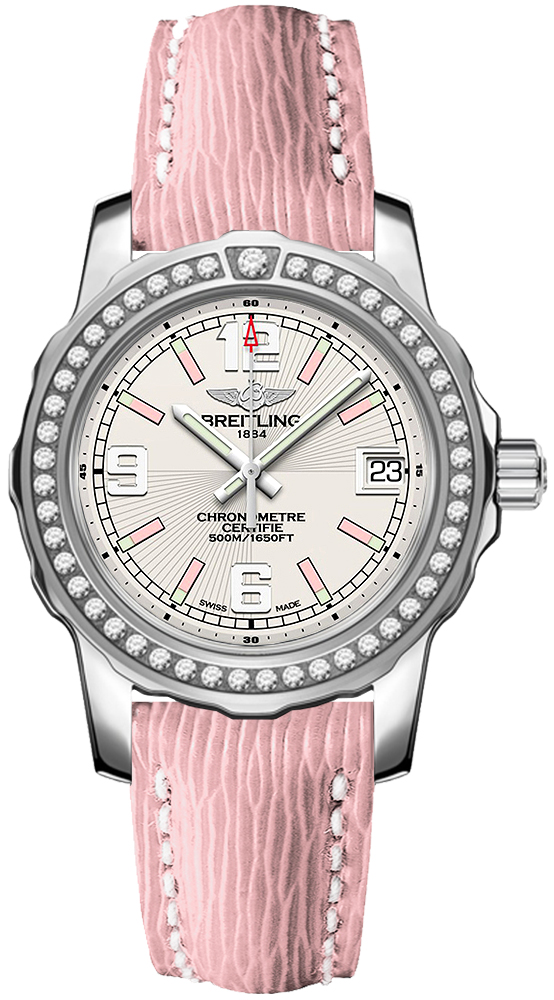 A7738753/G765 Breitling Colt Lady Pink Watch