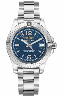 Breitling Colt Lady Blue Dial Women's Watch A7738811/C908-175A