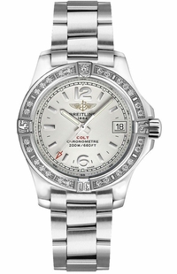 Breitling Colt Lady Diamond Bezel Luxury Women's Watch A7738853/G793-175A