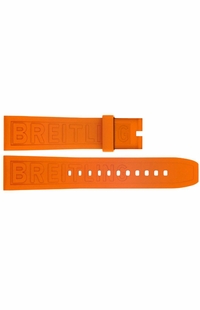 Breitling Diver Pro 22mm Orange Rubber Strap 174SS