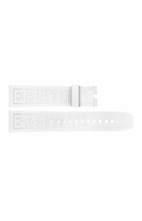 Breitling Diver Pro 22mm White Rubber Strap 176SS