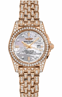 Breitling Galactic 29 Diamonds Women's Luxury Watch H7234863/A792-791T