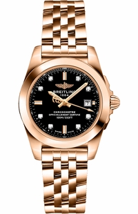 Breitling Galactic 29 Solid 18k Gold Women's Watch H7234812/BE86-791H
