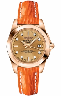 Breitling Galactic 32 Sleek Diamonds Women's Watch H7133012/H550-255X