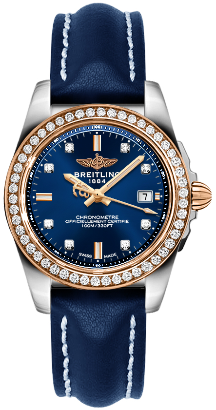 時計 BNR32SKYLINE C7133053/C967-116X Women's Breitling Galactic 32 Sleek
