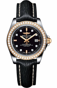 Breitling Galactic 32 Sleek Gold Watch C7133053/BF64/208X