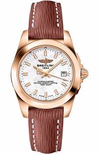 Breitling Galactic 32 Sleek Rose Gold Women's Watch H7133012/A802-211X