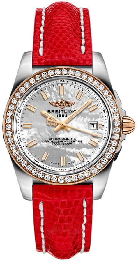Breitling Galactic 32 Women's Watch C7133053/A802-124Z